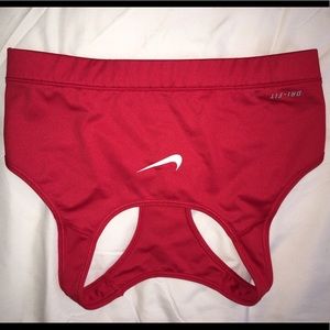 Red Nike sportsbra